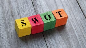 Análise SWOT antes de um encontro de negócios